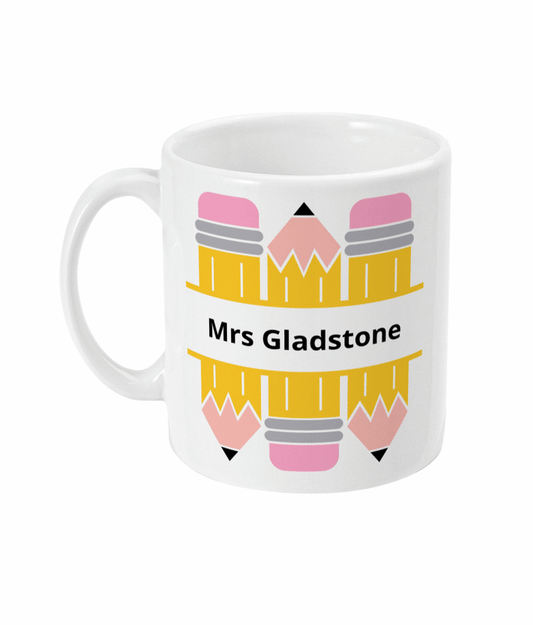  Personalised Teacher Gift Mug by Free Spirit Accessories sold by Free Spirit Accessories